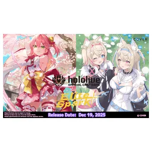 Hololive Card Game Elite Spark Booster Pack Display