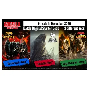 Godzilla Card Game Battle Begins Starter Decks Destoroyah Blue