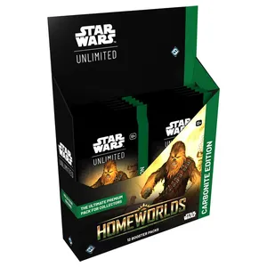 Star Wars: Unlimited Homeworlds Carbonite Booster Display