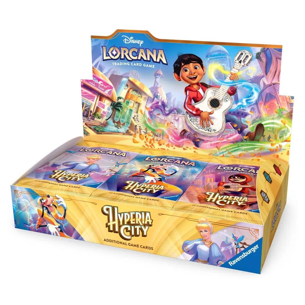 Disney Lorcana Set 14 Hyperia City Booster Box