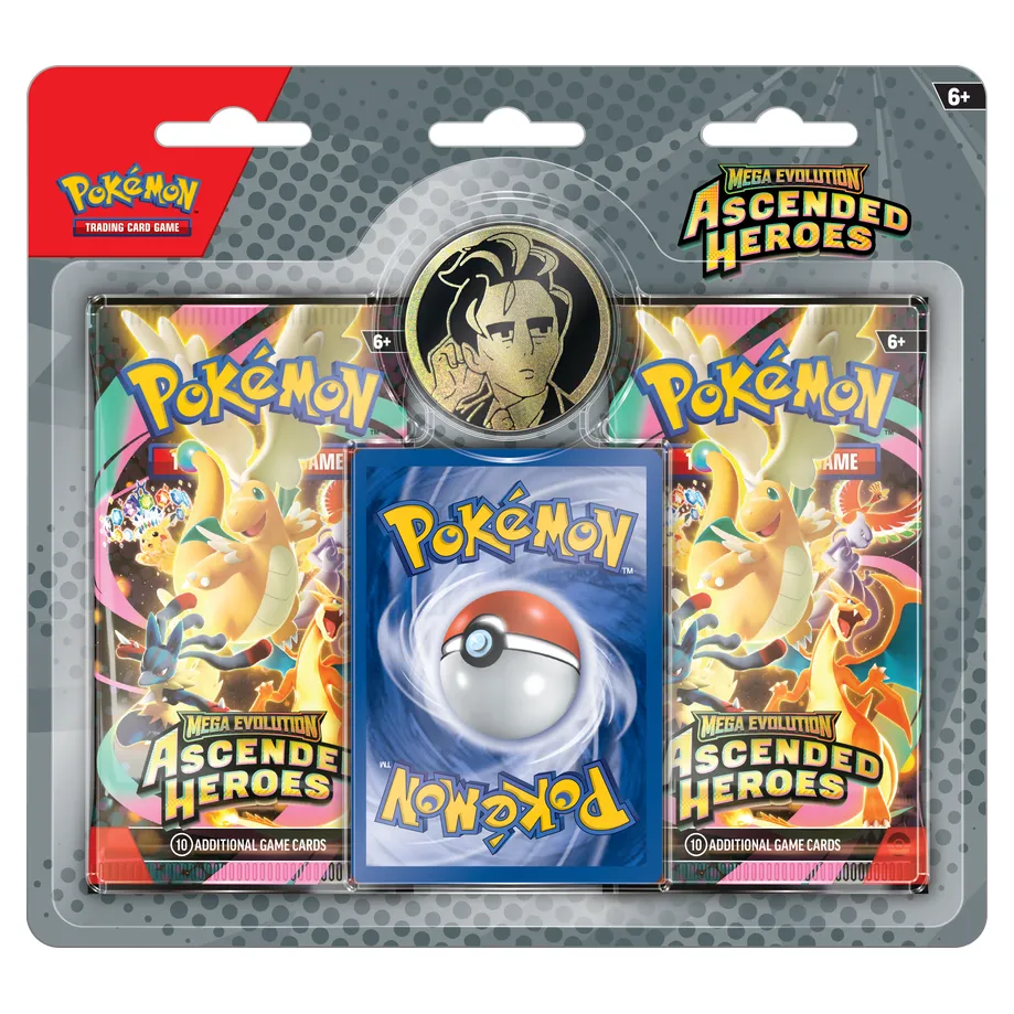 Pokémon ME2.5 Ascended Heroes 2-Pack Blister Collection Erika/Larry