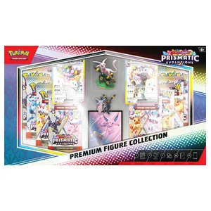 Pokémon Scarlet and Violet Prismatic Evolutions Premium Figure Collection