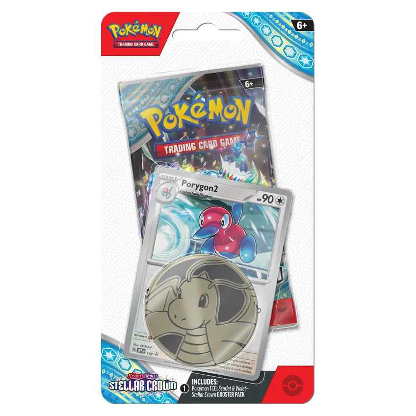 Pokémon SV7 Stellar Crown Checklane Blister