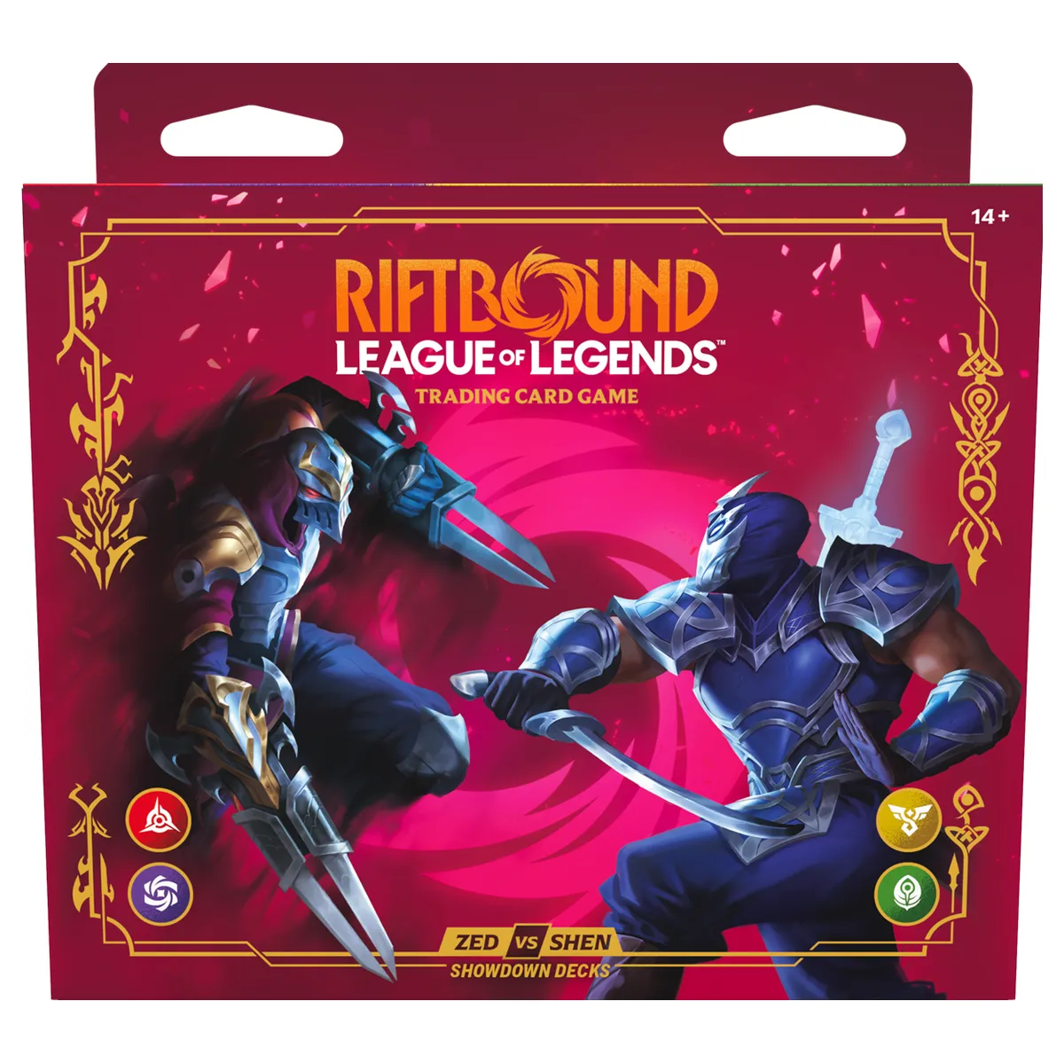 Riftbound League of Legends TCG Vendetta Showdown Deck - Zed vs Shen