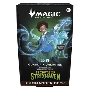 MTG Secrets of Strixhaven Commander Deck - Quandrix Unlimited