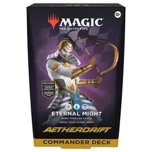 MTG Aetherdrift Commander Deck - Eternal Might