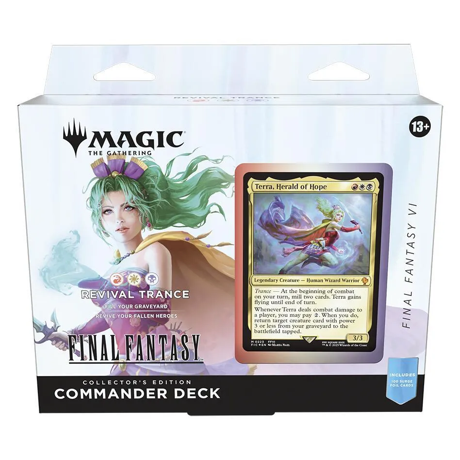 MTG Final Fantasy Commander Deck (Collector's Edition) - FINAL FANTASY VI Revival Trance
