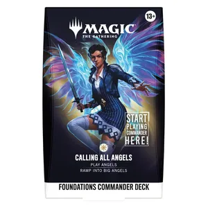 MTG Foundations Commander Deck - Calling All Angels