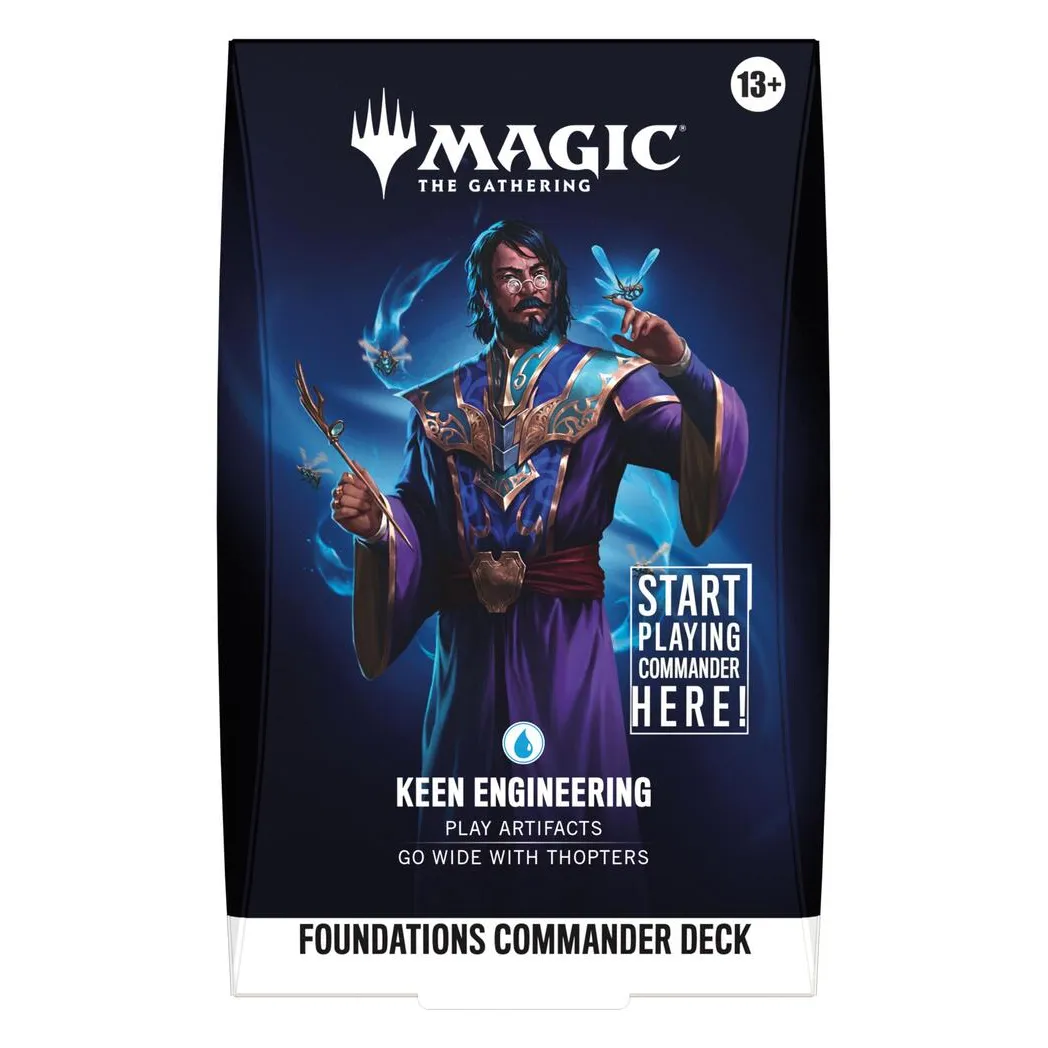 MTG Foundations Commander Deck - Keen Engineering