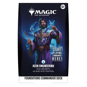 MTG Foundations Commander Deck - Keen Engineering
