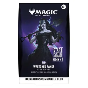 MTG Foundations Commander Deck - Wretched Ranks
