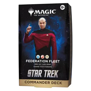 MTG Star Trek Commander Deck - Federation Fleet