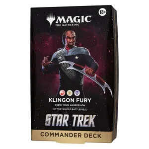 MTG Star Trek Commander Deck - Klingon Fury