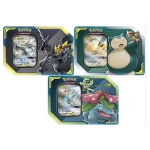 Pokémon Tins Tag Team Display (Set of 9)