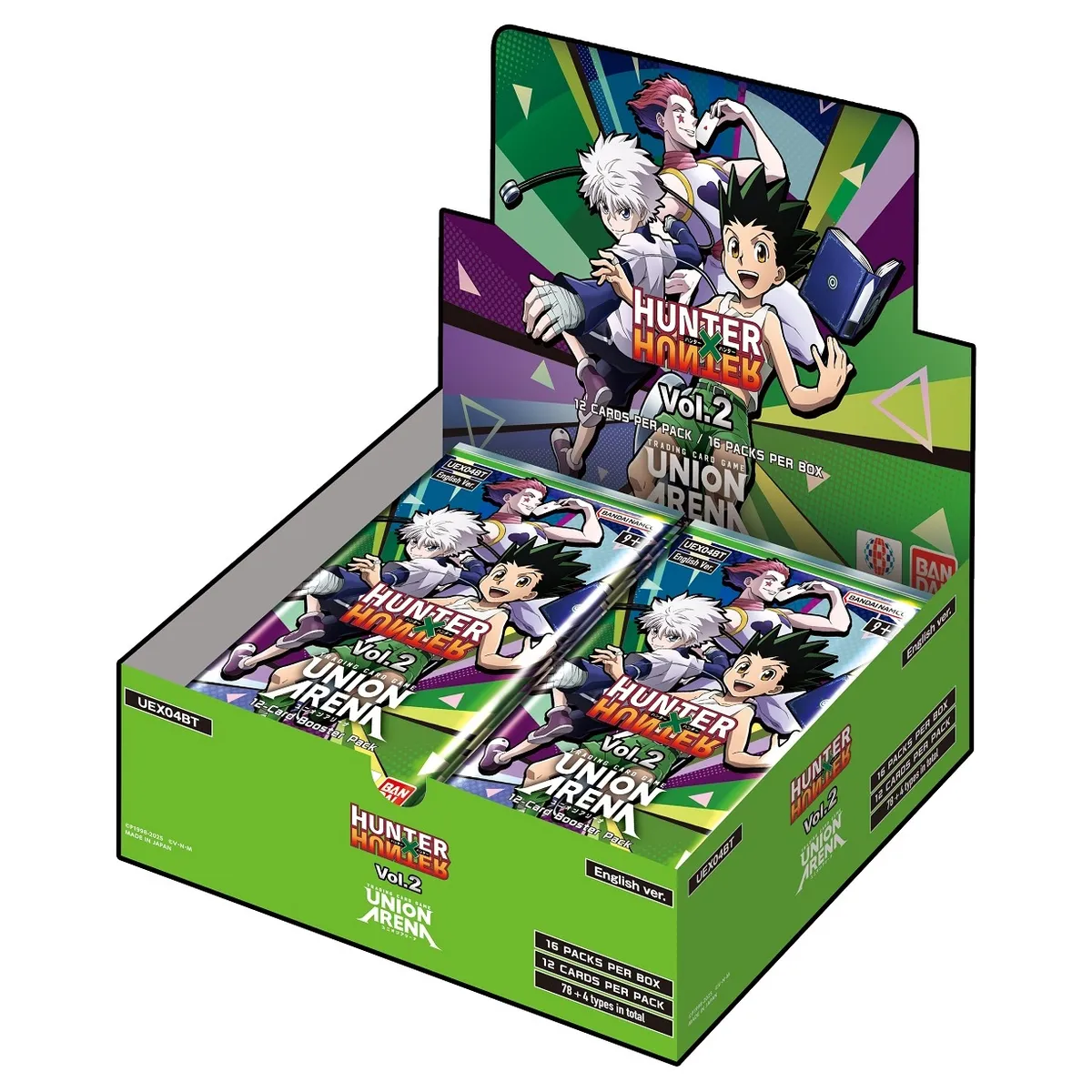 Union Arena Hunter X Hunter Booster Vol. 2