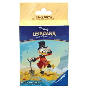 Disney Lorcana Card Sleeve Set 3 Pack a Scrooge Mcduck