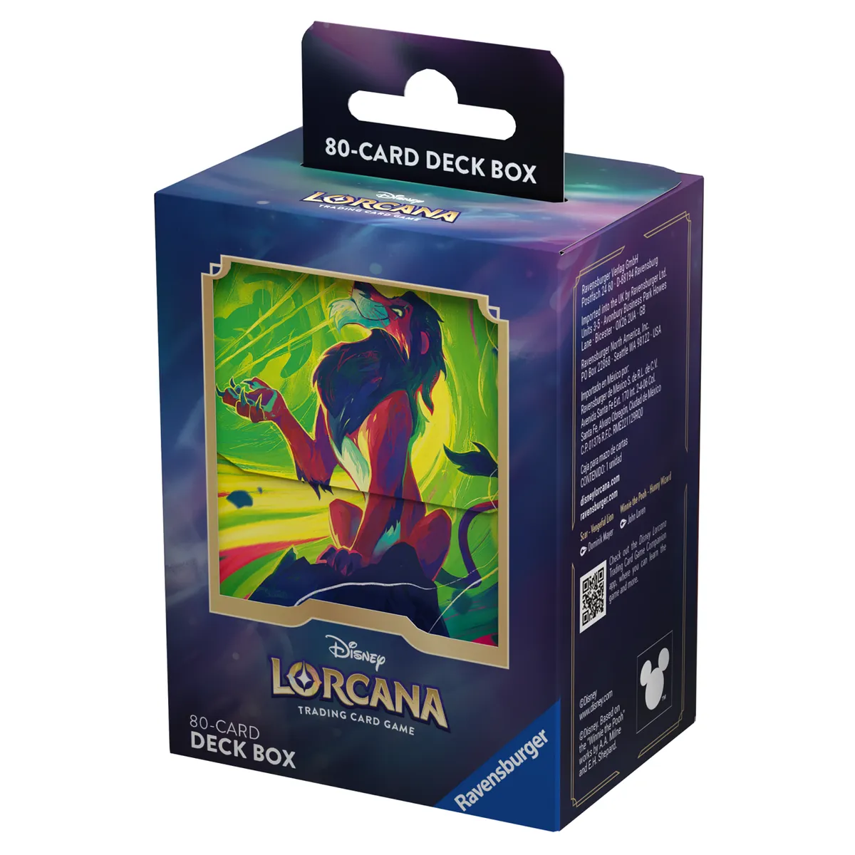 Disney Lorcana Deck Box Set 6 Box a Scar