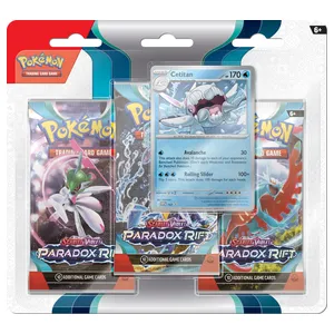 Pokémon SV4 Paradox Rift 3PK Blister