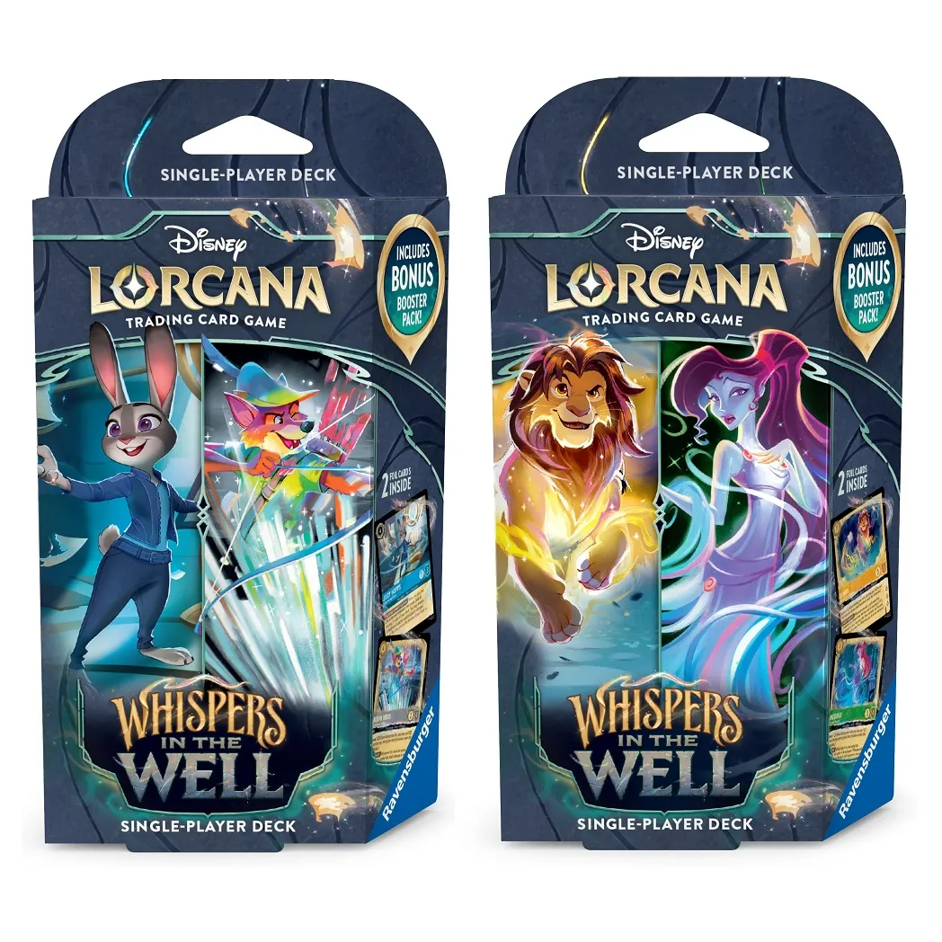 Disney Lorcana Set 10 Whispers in the Well Starter Display 8-Count