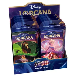 Disney Lorcana Set 5 Shimmering Skies Starter Display 8-Count (Set of 8)