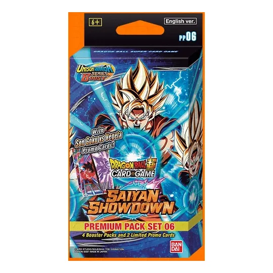 Dragon Ball Super 15 Unison Warriors 6 Premium Pack Set