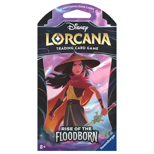 Sleeved Disney Lorcana Set 2 Rise of the Floodborn Pack
