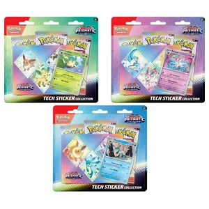 Pokémon SV8.5 Prismatic Evolutions Tech Sticker Collection