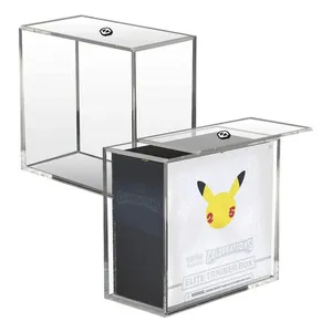 Er Acrylic Protector Pokemon ETB with Sliding Lid Anti-Uv 4.0Mm