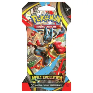 Sleeved Pokemon ME01 Mega Evolution Pack