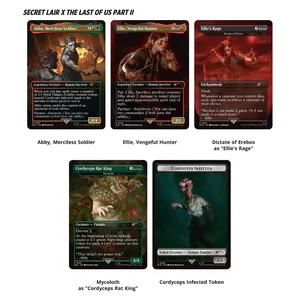 MTG Secret Lair Playstation Super Drop the Last of Us Part II: Path of Retribution Regular