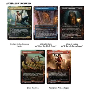 MTG Secret Lair Playstation Super Drop Uncharted: Saga of Thieves Regular