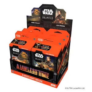 Star Wars: Unlimited a Lawless Time Spotlight Deck Display (Set of 6)