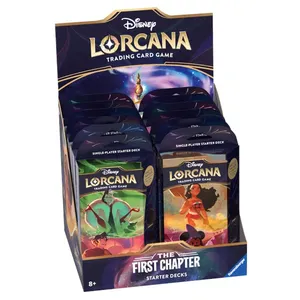 Disney Lorcana Starter Deck Display 12-Count