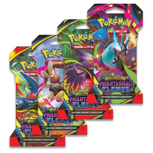 Sleeved Pokemon ME02 Phantasmal Flames Pack