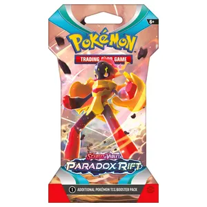 Sleeved Pokemon SV4 Paradox Rift Pack