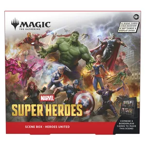 MTG Marvel Super Heroes Scene Box (Set of 4)