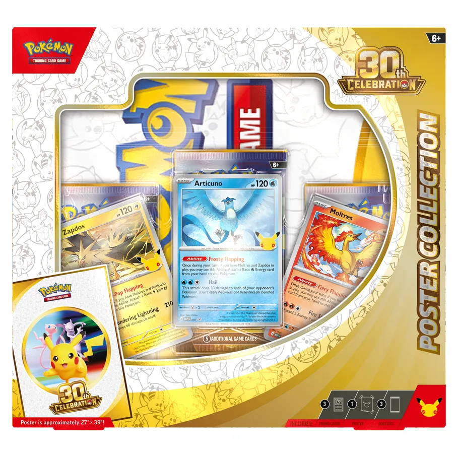 Pokémon 30th Celebration Poster Collection