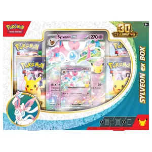 Pokémon 30th Celebration Sylveon ex / Greninja ex Box