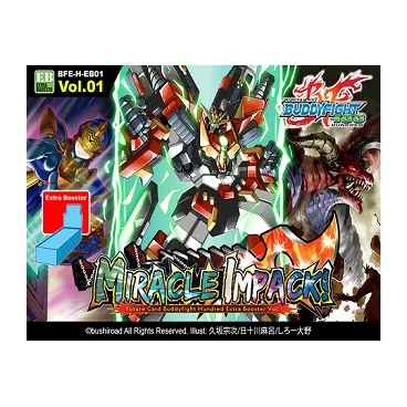 Buddyfight Miracle Impack! Booster Box