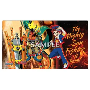 Bushi Supplies Rubber Playmat Vol. 14 Cfv X Future Card Buddyfight Design a: Gao & Drum