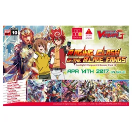 Cardfight!! Vanguard Raging Clash O/T Blade Fangs Booster Box
