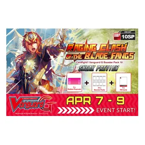 Cardfight!! Vanguard Raging Clash O/T Blade Fangs Sneak Preview Kit