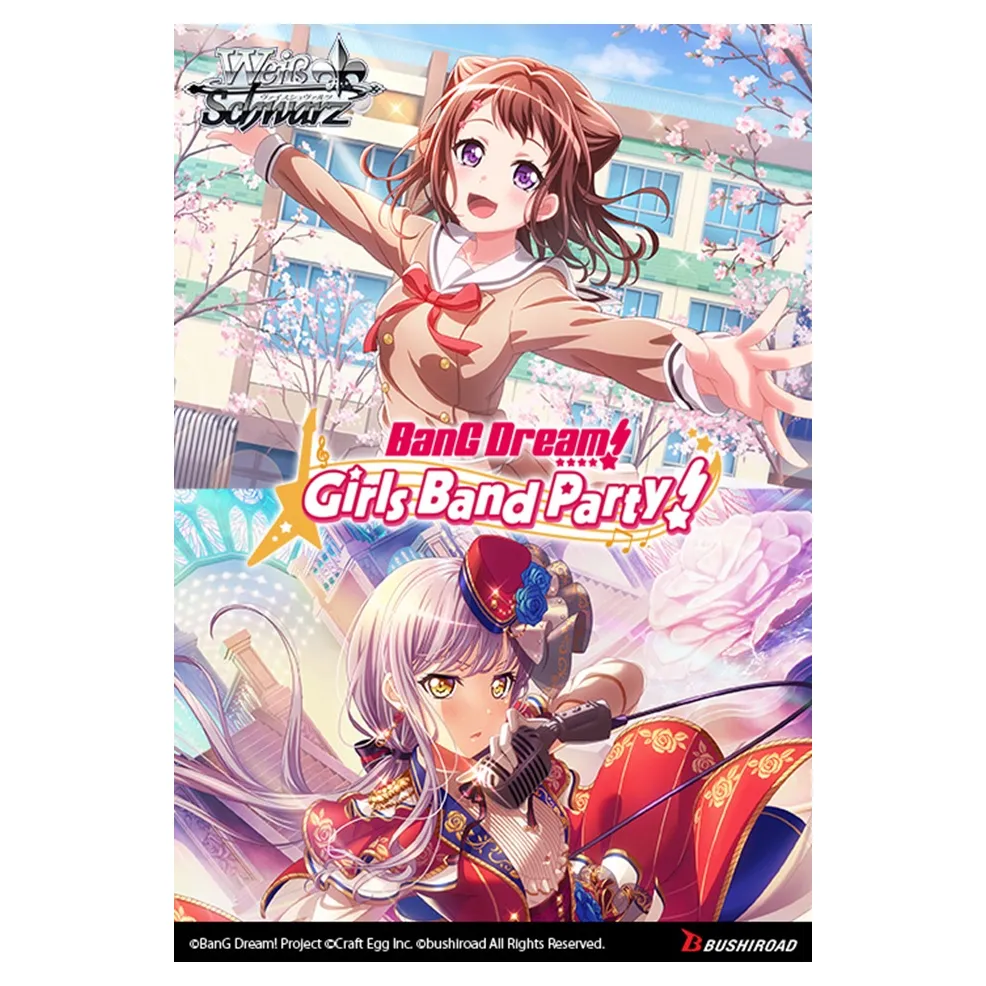 Weiss Schwarz Bang Dream Girls Band Party 5TH Anniversary Deck
