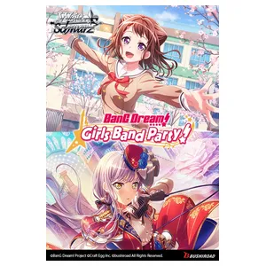 Weiss Schwarz Bang Dream Girls Band Party 5TH Anniversary Deck