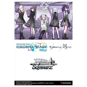 Weiss Schwarz Hatsune Miku Colorful Stage! Nightcord at 25:00