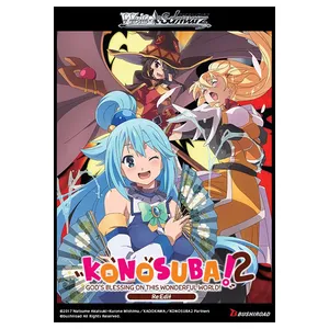 Weiss Schwarz Konosuba God's Blessing on This Wonderful World! Re: Edit Booster Box